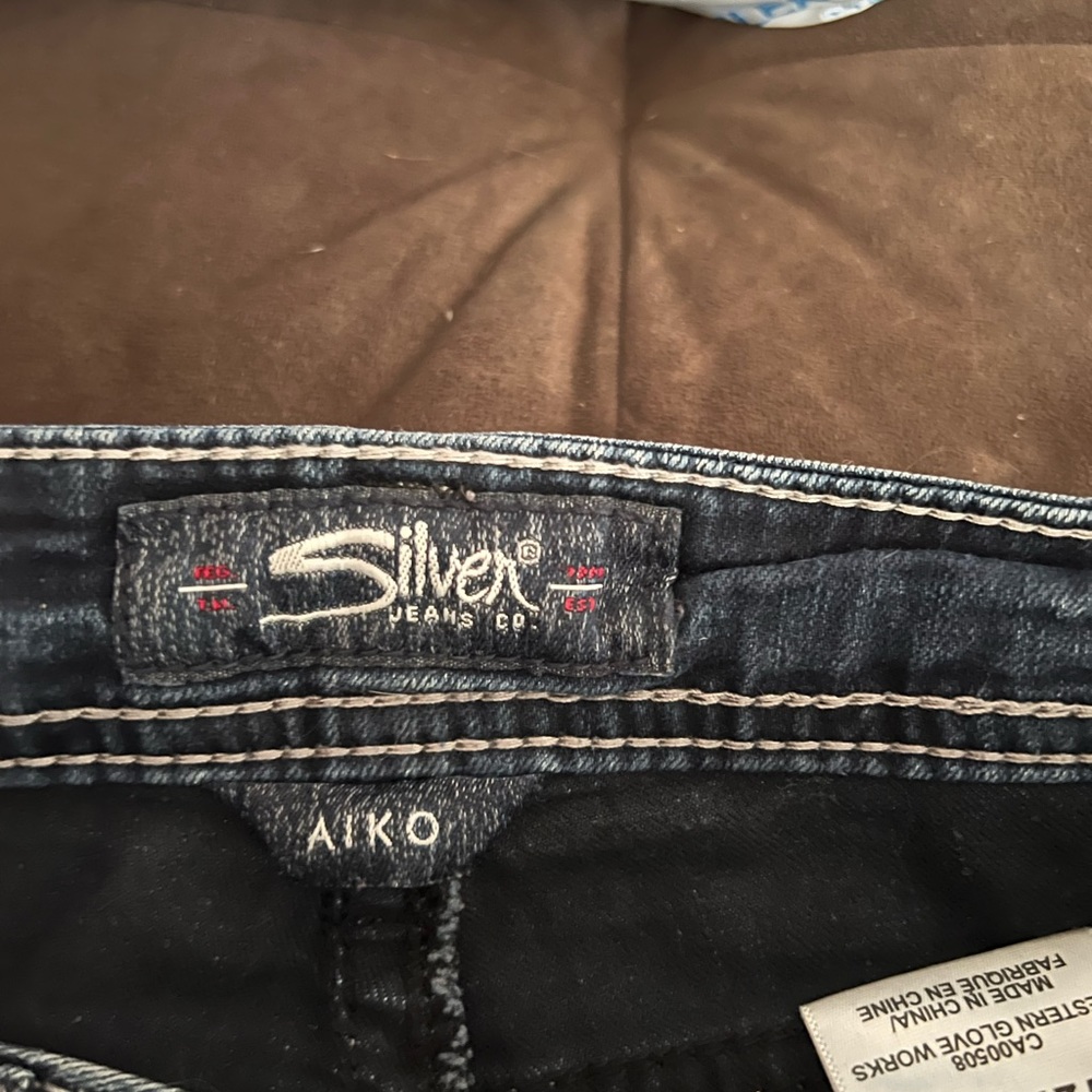 Silver Aiko Jeans